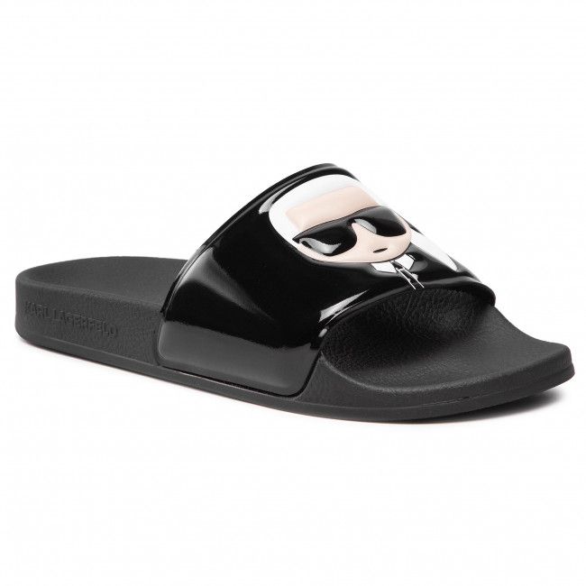 Ciabatte KARL LAGERFELD - KL80906 Black Rubber