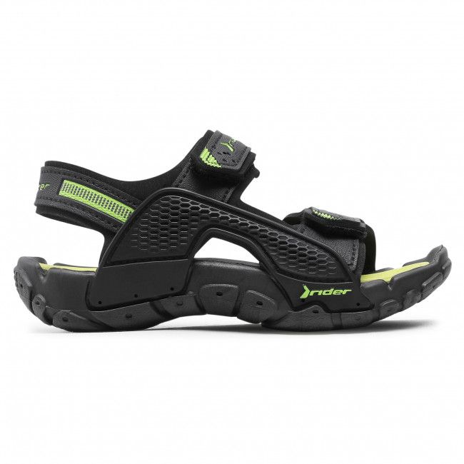 Sandali RIDER - Tender XII Kids 83066 Black/Black/Green 02235