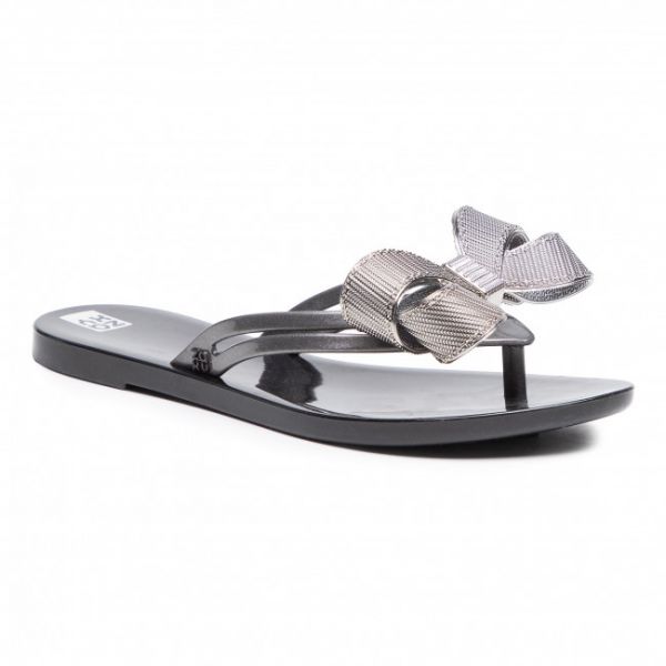 Infradito ZAXY - Star Thong Fem 18142 Czarny/Srebrny 90401 HH285079