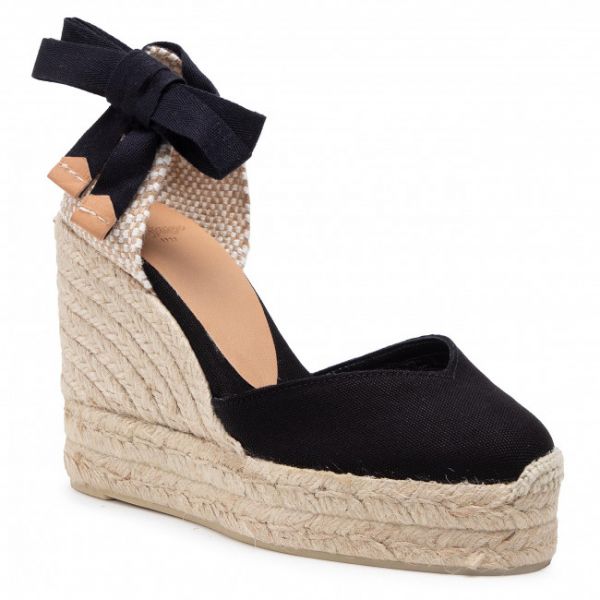 Espadrillas CASTAÑER - Chiara/8ED/001 020992-100 Negro