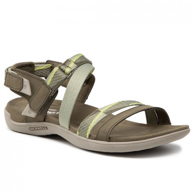 Sandali MERRELL - District Mendi Backstrap J003284 Olive/Lime