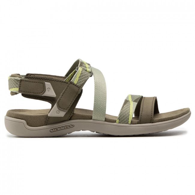 Sandali MERRELL - District Mendi Backstrap J003284 Olive/Lime