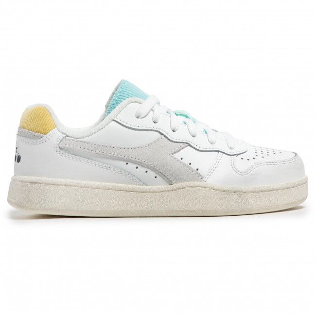 Sneakers DIADORA - Mi Basket Low Icona Wn 501.177079 01 C9160 White/Goldfinch/Blue Tint