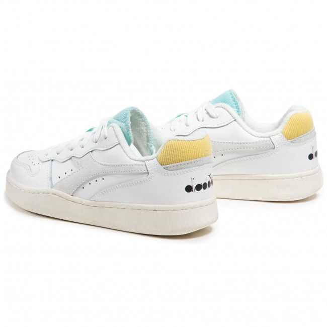 Sneakers DIADORA - Mi Basket Low Icona Wn 501.177079 01 C9160 White/Goldfinch/Blue Tint