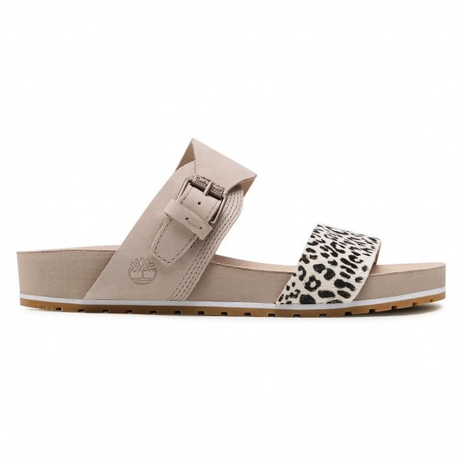 Ciabatte TIMBERLAND - Malibu Waves 2Band Slide TB0A24TFBX31 Leopard Nubuck