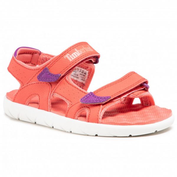 Sandali Timberland - Perkins Row 2-Strap TB0A2D4W801 Dark Pink Sandali Timberland - Perkins Row 2-Strap TB0A2D4W801 Dark Pink