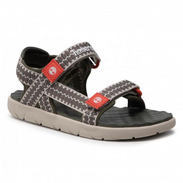 Sandali TIMBERLAND - Perkins Row Webbing Sndl TB0A2BUAA58 Dark Green Webbing Sandali TIMBERLAND - Perkins Row Webbing Sndl TB0A2BUAA58 Dark Green Webbing