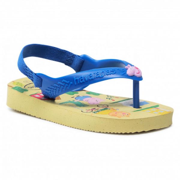 Sandali HAVAIANAS - Peppa Pig 41459807598 Lemon Yellow Sandali HAVAIANAS - Peppa Pig 41459807598 Lemon Yellow