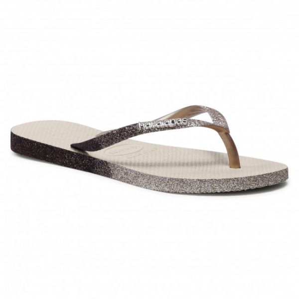 Infradito HAVAIANAS - Slim Sparkle Me 41460930154 Sand Grey