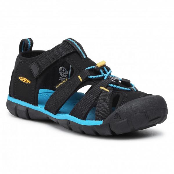 Sandali Keen - Seacamp II Cnx 1025141 Black/Keen Yellow