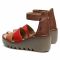 Sandali FLY LONDON - Bonofly P501290001 Tan/Che.Red/Brw