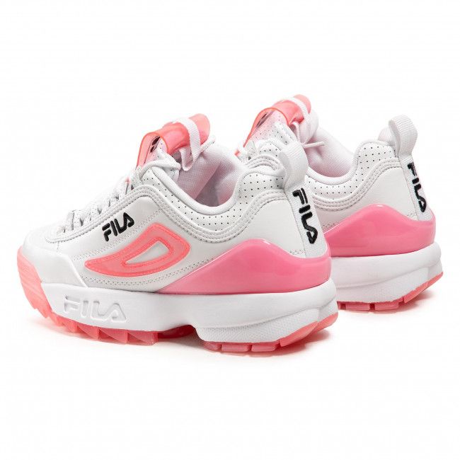 Sneakers Fila - Disruptor Premium Wmn 1010862.94Q White/Calypso Coral