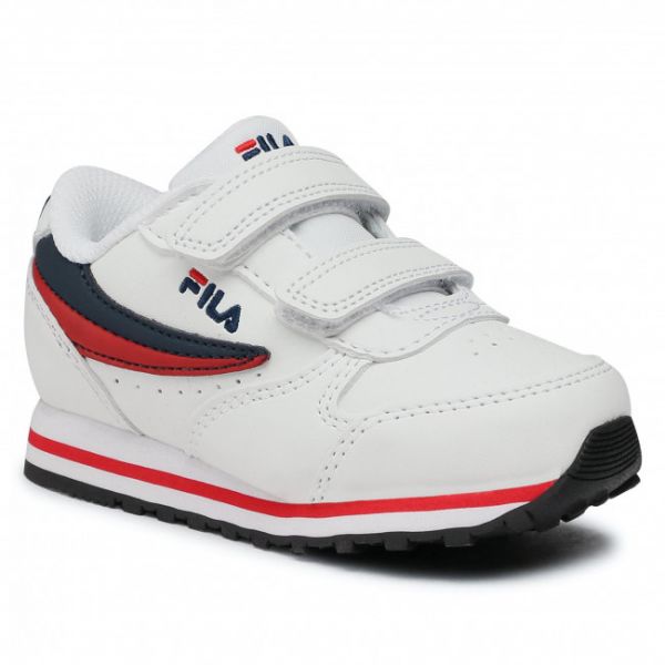 Sneakers Fila - Orbit Velcro Infants 1011080.98F White/Dress Blue Sneakers Fila - Orbit Velcro Infants 1011080.98F White/Dress Blue