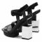 Sandali UNITED NUDE - Cube Sandal Hi 10405676156 Black/Mirror