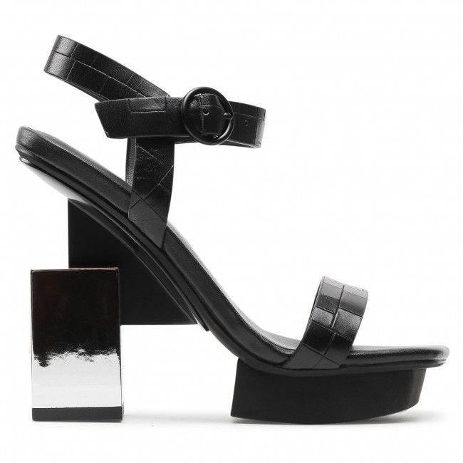 Sandali UNITED NUDE - Cube Sandal Hi 10405676156 Black/Mirror