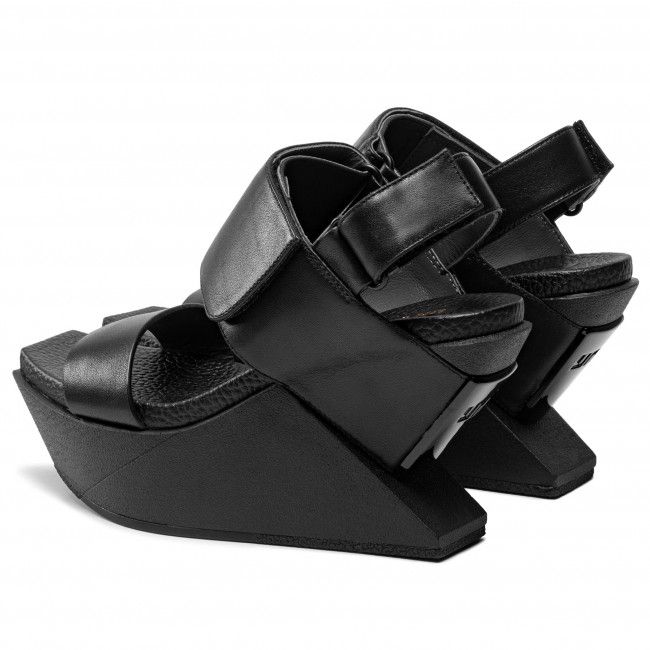 Sandali UNITED NUDE - Delta Wedge Sandal 1041301156 Black