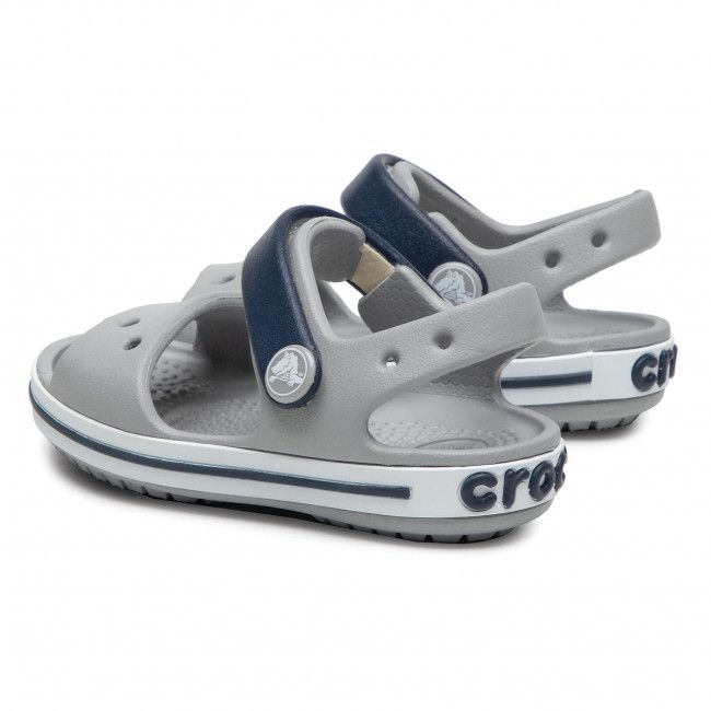 Sandali Crocs - Crocband Sandal 12856 Light Grey/Navy