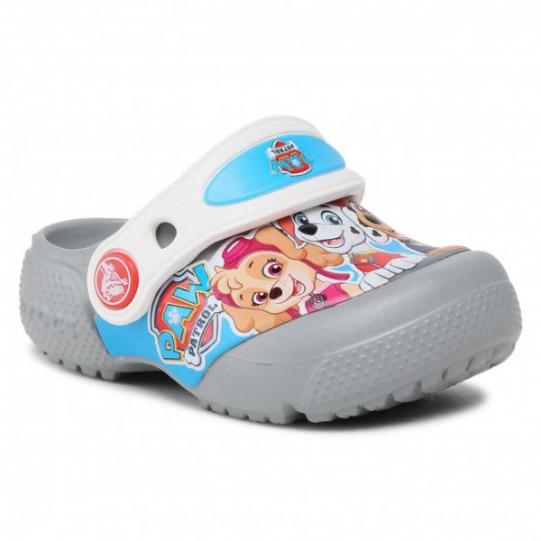 Ciabatte Crocs - Crocs Fun Lab Paw Patrol Clg 206276 Light Grey Ciabatte Crocs - Crocs Fun Lab Paw Patrol Clg 206276 Light Grey