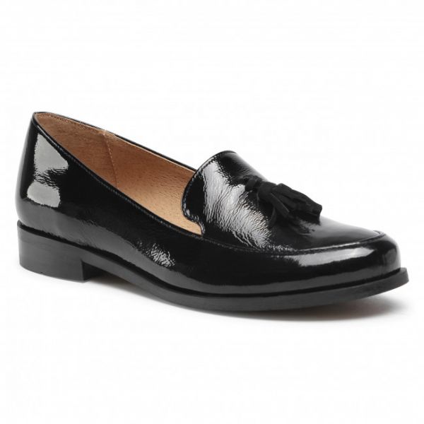 Loafers NESSI - 21699 Czarny 711 Loafers NESSI - 21699 Czarny 711