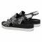Sandali NESSI - 21730 Czarny Zebra