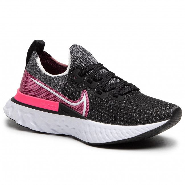 Scarpe Nike - React Infinity Run Fk CD4372 009 Black/White/Pink Blast