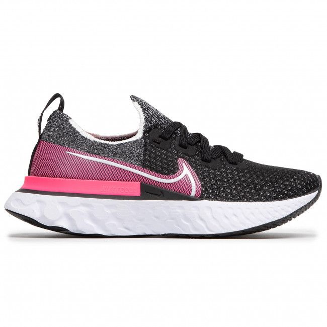 Scarpe Nike - React Infinity Run Fk CD4372 009 Black/White/Pink Blast