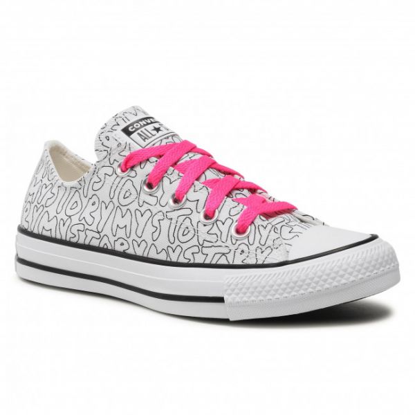 Scarpe da ginnastica Converse - Ctas Ox 170297C White/Hyper Pink/Black Scarpe da ginnastica Converse - Ctas Ox 170297C White/Hyper Pink/Black