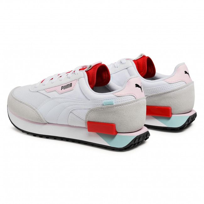 Sneakers Puma - Future Rider Neon Play 373383 09 Puma White/Poppy Red