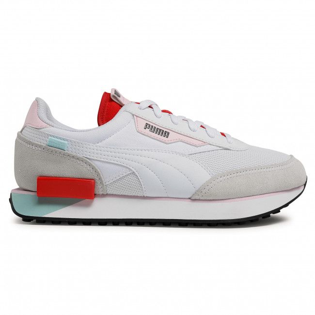 Sneakers Puma - Future Rider Neon Play 373383 09 Puma White/Poppy Red