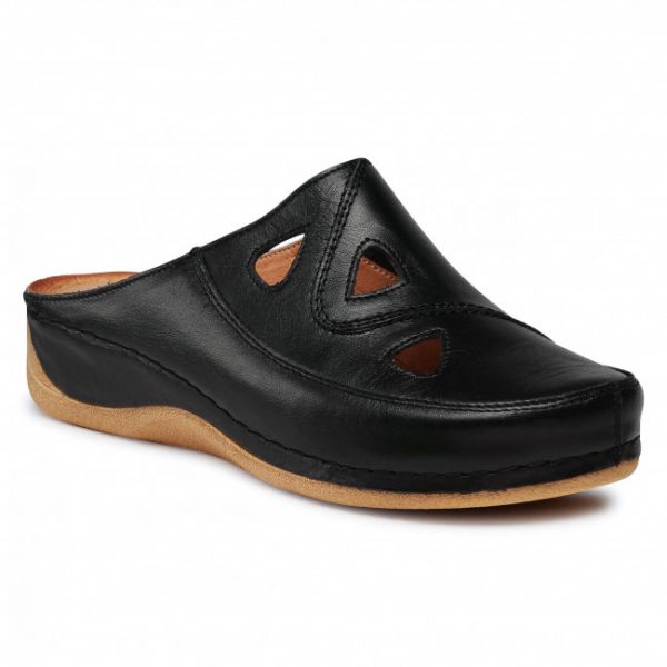 Ciabatte POLLONUS - 5-0683-031 Czarny Lico