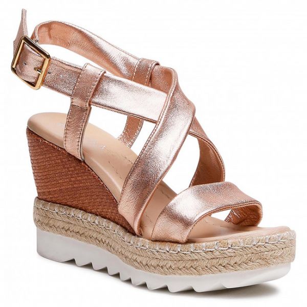 Espadrillas BADURA - 4794-69-1484 Złoty