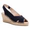Espadrillas BADURA - 4917-69 Granatowy 394