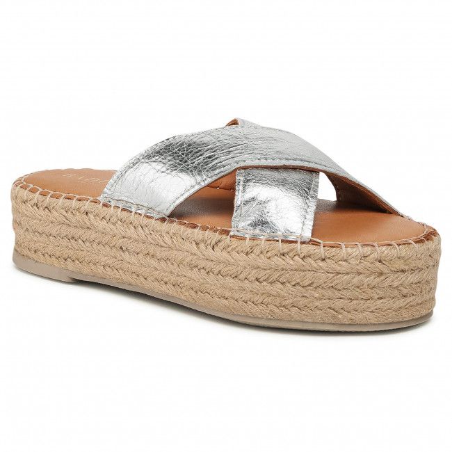 Espadrillas BADURA - 5351-69 Srebrno