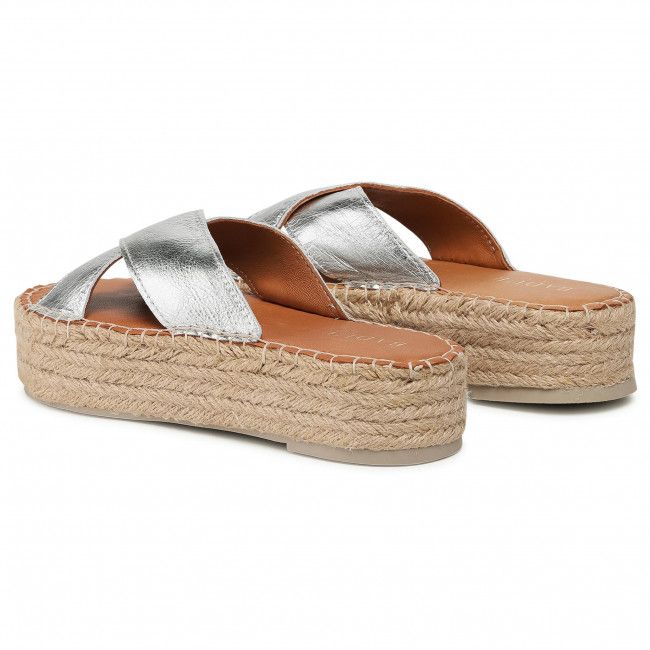 Espadrillas BADURA - 5351-69 Srebrno