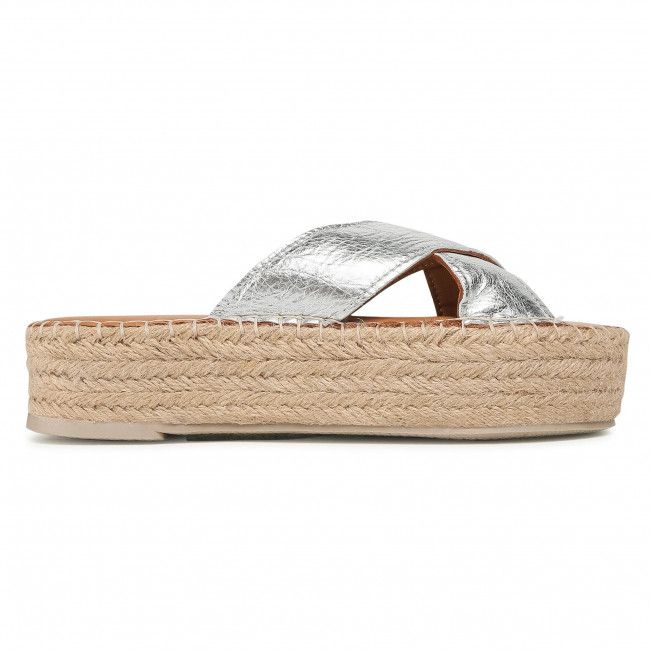 Espadrillas BADURA - 5351-69 Srebrno