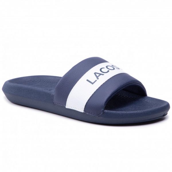 Ciabatte Lacoste - Croco Slide 0721 1 Cma 7-41CMS0007092 Nvy/Wht Ciabatte Lacoste - Croco Slide 0721 1 Cma 7-41CMS0007092 Nvy/Wht