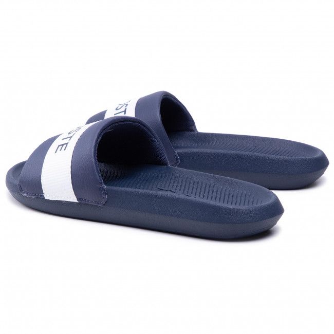 Ciabatte Lacoste - Croco Slide 0721 1 Cma 7-41CMS0007092 Nvy/Wht