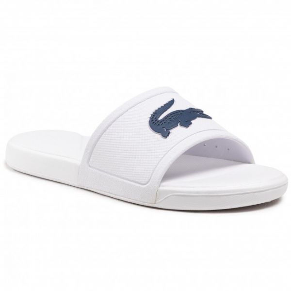Ciabatte LACOSTE - Slide 0921 1 Cuj 7-41CUJ0008X96 Wht/Dk Blu