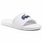 Ciabatte LACOSTE - Slide 0921 1 Cuj 7-41CUJ0008X96 Wht/Dk Blu