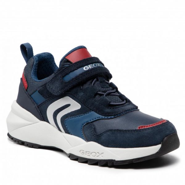 Sneakers Geox - J Heevok B. A J16EQA 022BC C0735 M Navy/Red Sneakers Geox - J Heevok B. A J16EQA 022BC C0735 M Navy/Red
