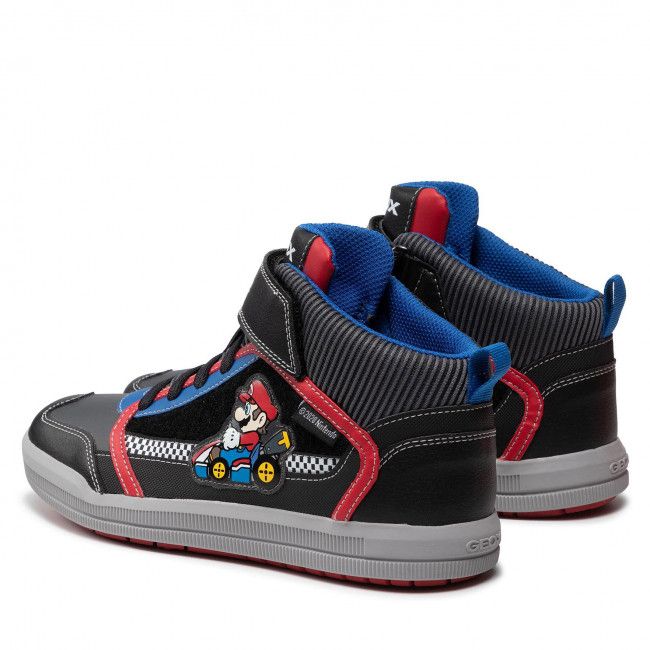Sneakers GEOX - J Arzach B. B J164AB 05411 C0048 D Black/Red