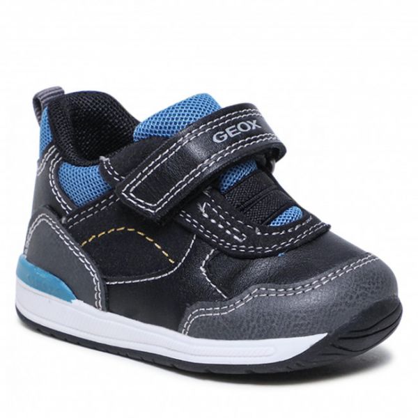 Sneakers Geox - B Rishon B. A B160RA 054AU C9037 Black/Octane Sneakers Geox - B Rishon B. A B160RA 054AU C9037 Black/Octane