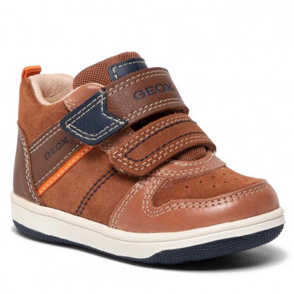 Polacchi Geox - B New Flick B. A B161LA 022ME C0947 M Brown/Navy Polacchi Geox - B New Flick B. A B161LA 022ME C0947 M Brown/Navy