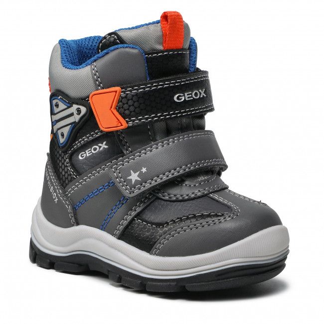 Stivali da neve Geox - B Flanfil B.B Abx A B163VA 054FU C0062 M Dk Grey/Black