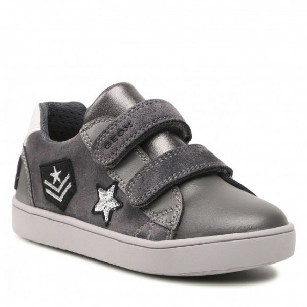 Sneakers Geox - J Kathe G. A J16EUA 022BC C9002 S Dk Grey Sneakers Geox - J Kathe G. A J16EUA 022BC C9002 S Dk Grey