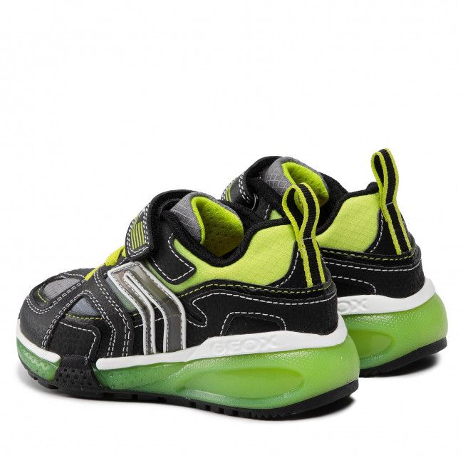 Sneakers Geox - J Bayonyc B. A J16FEA 0CEFU C0802 M Black/Lime