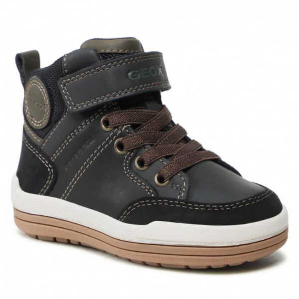 Sneakers Geox - J Charz B.Babx A J16F3A 043ME C0033 M Black/Military Sneakers Geox - J Charz B.Babx A J16F3A 043ME C0033 M Black/Military