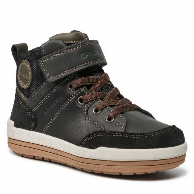 Sneakers Geox - J Charz B.Babx A J16F3A 043ME C0033 S Black/Military