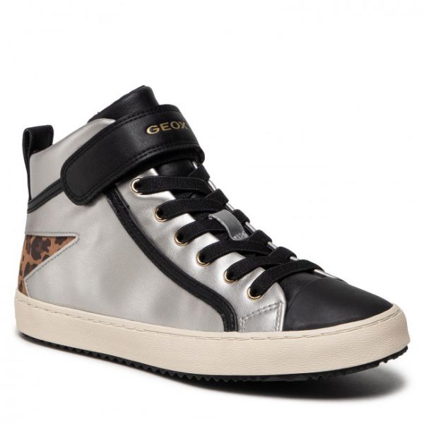 Sneakers Geox - J Kalispera G. M J944GM 0NFDH C0474 D Silver/Black Sneakers Geox - J Kalispera G. M J944GM 0NFDH C0474 D Silver/Black
