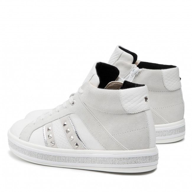 Sneakers GEOX - D Leelu' B D16FFB 08522 C1352 White/Off White